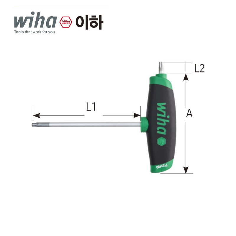 [이하] 양용 T별렌치(364DS) T10 외
