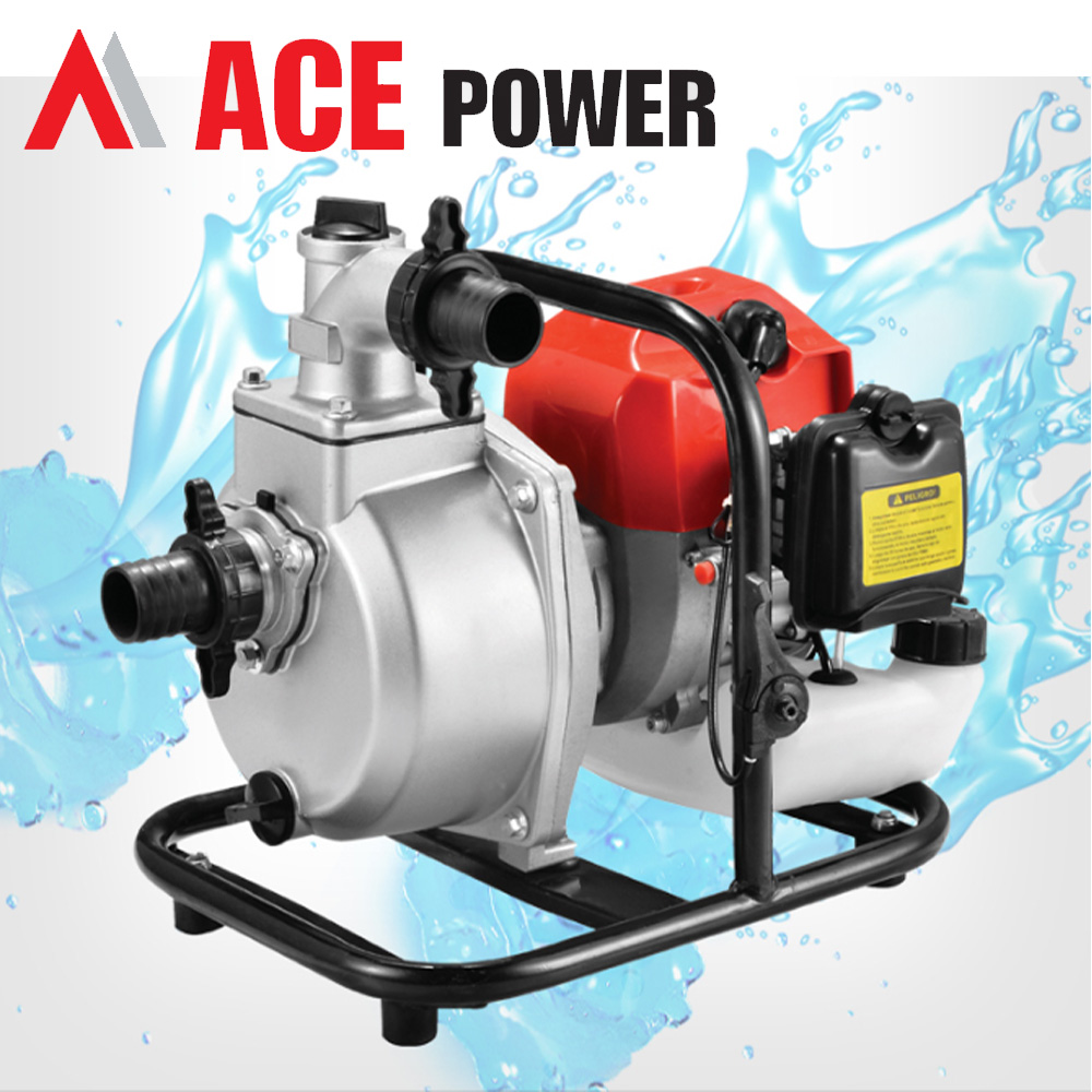 에이스파워 WP-5201 2행정 엔진 양수기 2.2kW 58cc 1.25L WP5201