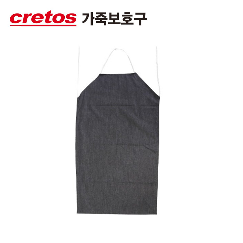 크레토스 가죽보호구 청 앞치마 중형 대형 (10개입)